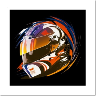 Colorfull V1 motorcycle motorcycle helmet Posters and Art